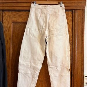Everlane Barrel Pant in Bone